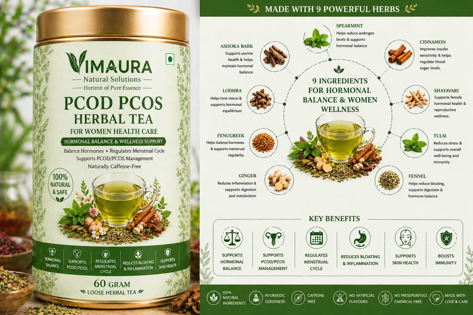 Women- Wellness Pcod Tea